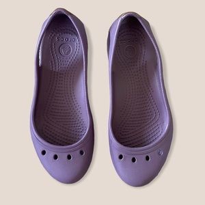 Crocs Women’s Kaydee Flat 5 Blue Violet Purple